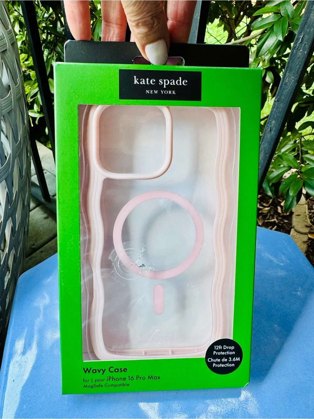 NIB♠️Kate Spade♠️iPhone 16 Pro Max Wavy MagSafe Case, 12 ft drop safe 3 colors